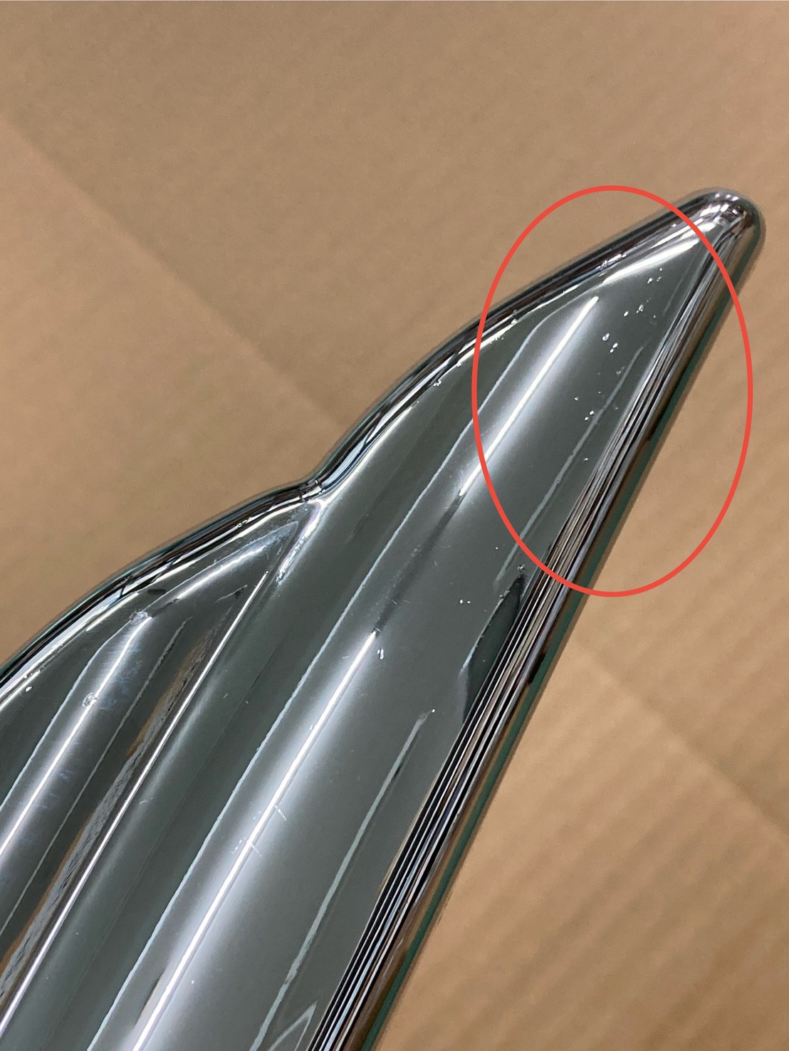 訳あり品】 ステンレス 中型 バスマーク アンドン 【鏡面】 奥目 8mm丸