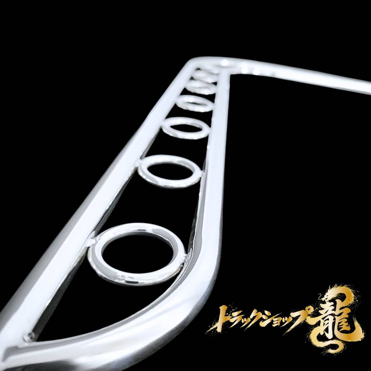 2t/4t 中型 ステンレス ミラーステー Φ19丸パイプ リング仕様 左右