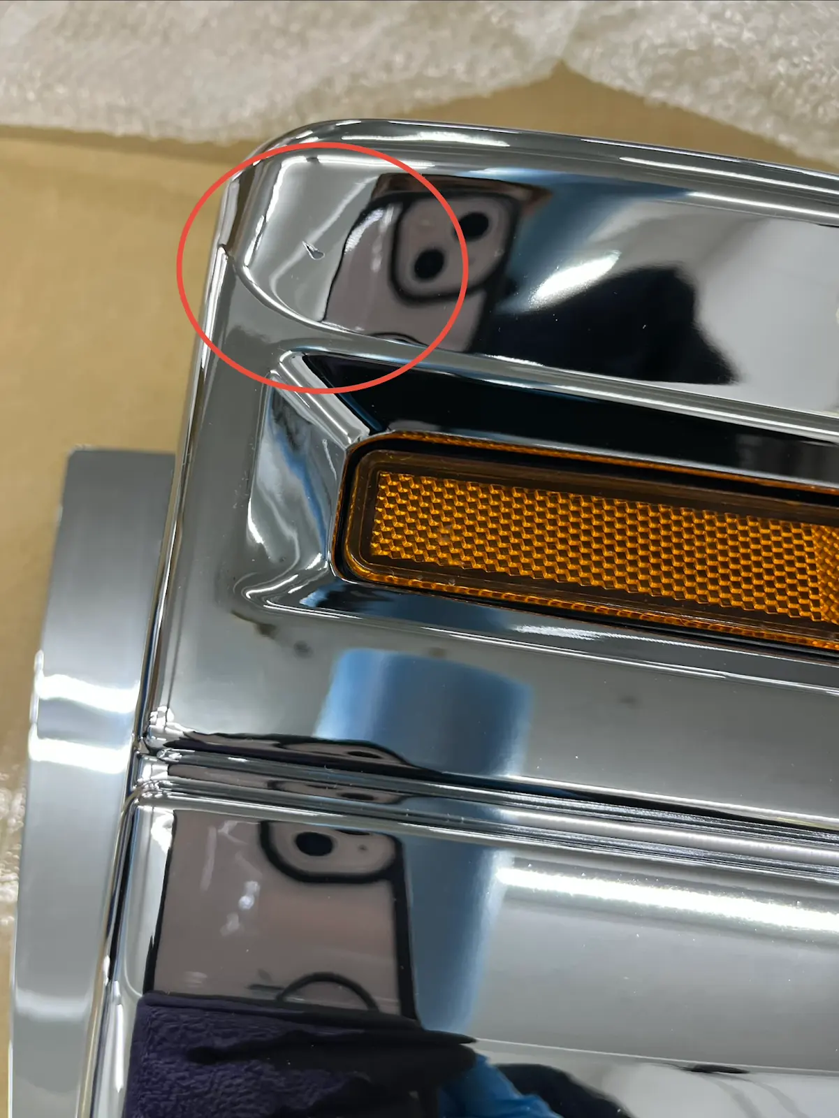 訳あり品】 メッキ ステップカバー ロア ダブルタイプ 左右セット 三菱