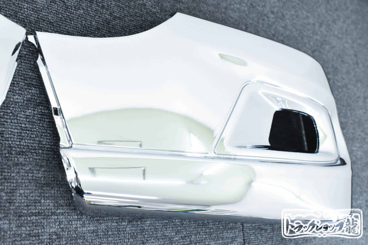 メッキ フロントバンパー バンパーコーナー 3点セット 三菱ふそう 20