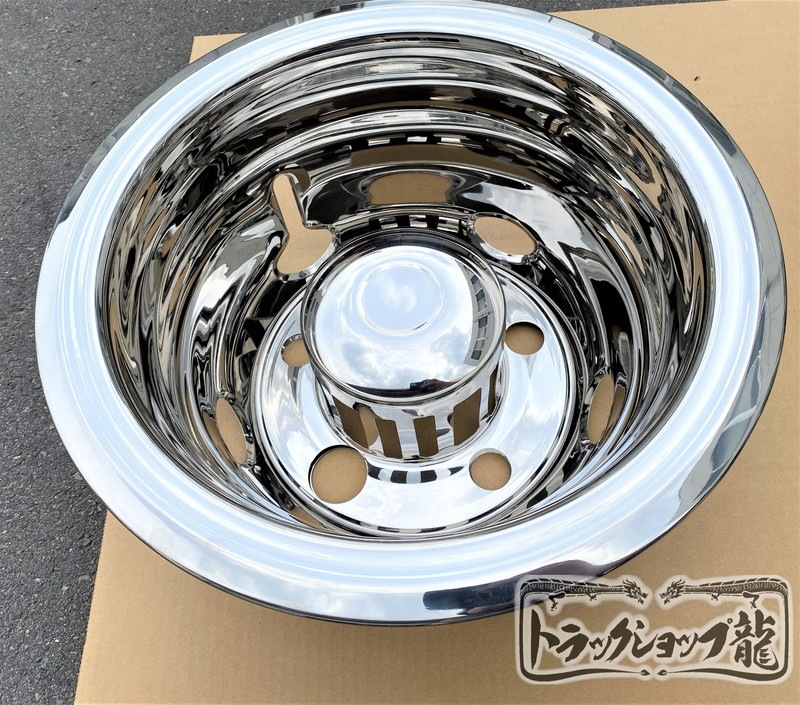 訳あり品】 ステンレス ホイールライナー ホイールカバー 16インチ 5穴