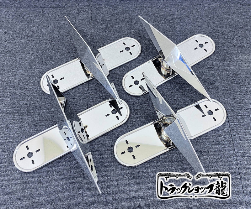 オリジナル 鏡面ステンレス 【19.5インチ】 一文字型 ホイール