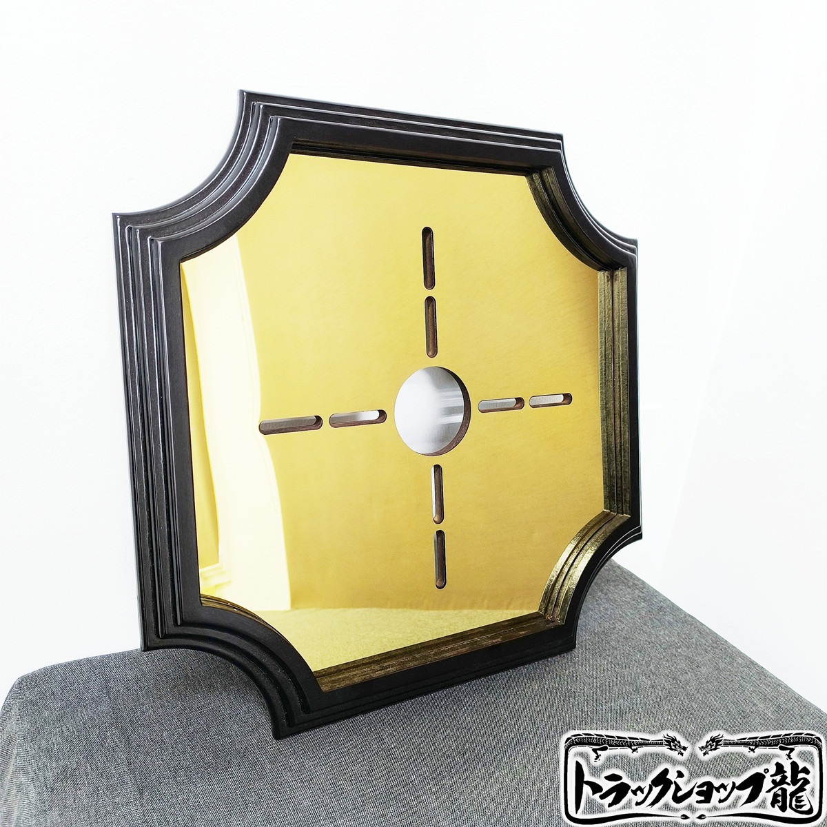 オリジナル！内径約39㎝小シャンデリア用 ゴールド真空メッキ木枠土台C0716S オリジナル！新入荷天吊り 内径約39㎝小 シャンデリア用 ゴールド真空
