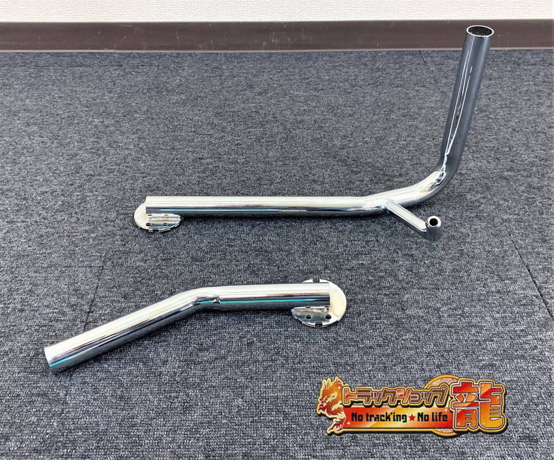 【訳あり/未使用品】メッキ ミラーステー RH電動/LH電動セット 日野デュトロ/トヨタダイナ H8792D