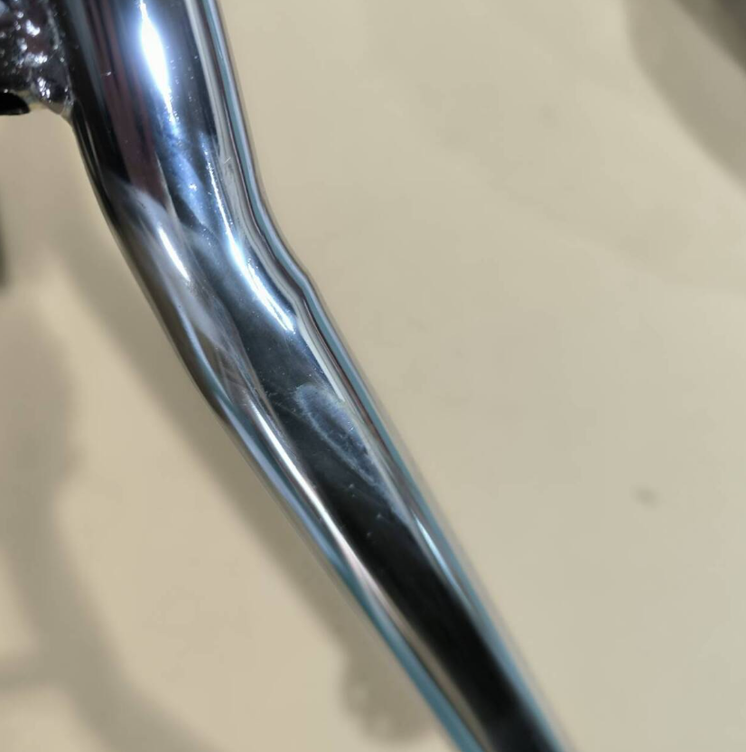 【訳あり/未使用品】メッキ ミラーステー RH電動/LH電動セット 日野デュトロ/トヨタダイナ H8792D