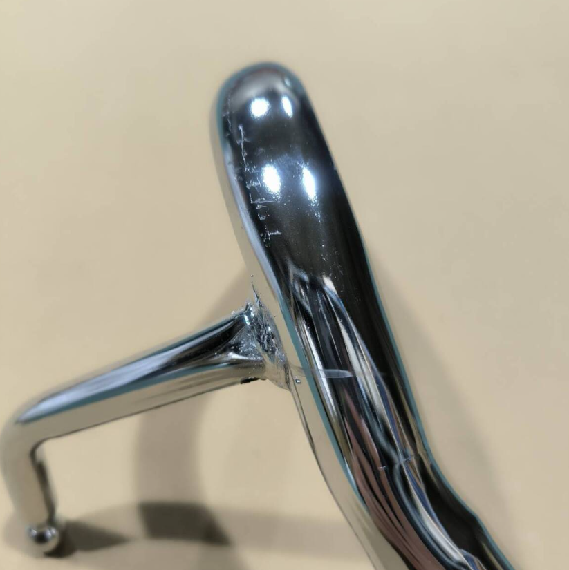 【訳あり/未使用品】メッキ ミラーステー RH電動/LH電動セット 日野デュトロ/トヨタダイナ H8792D