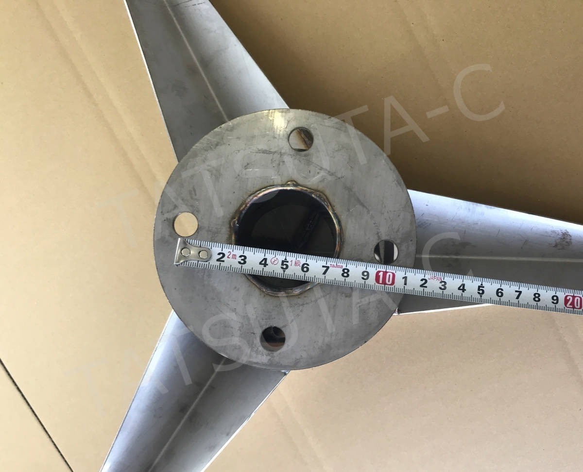 鏡面ステンレス 【22.5インチ/H150mm】 ベンツ型 ホイールスピンナー 4