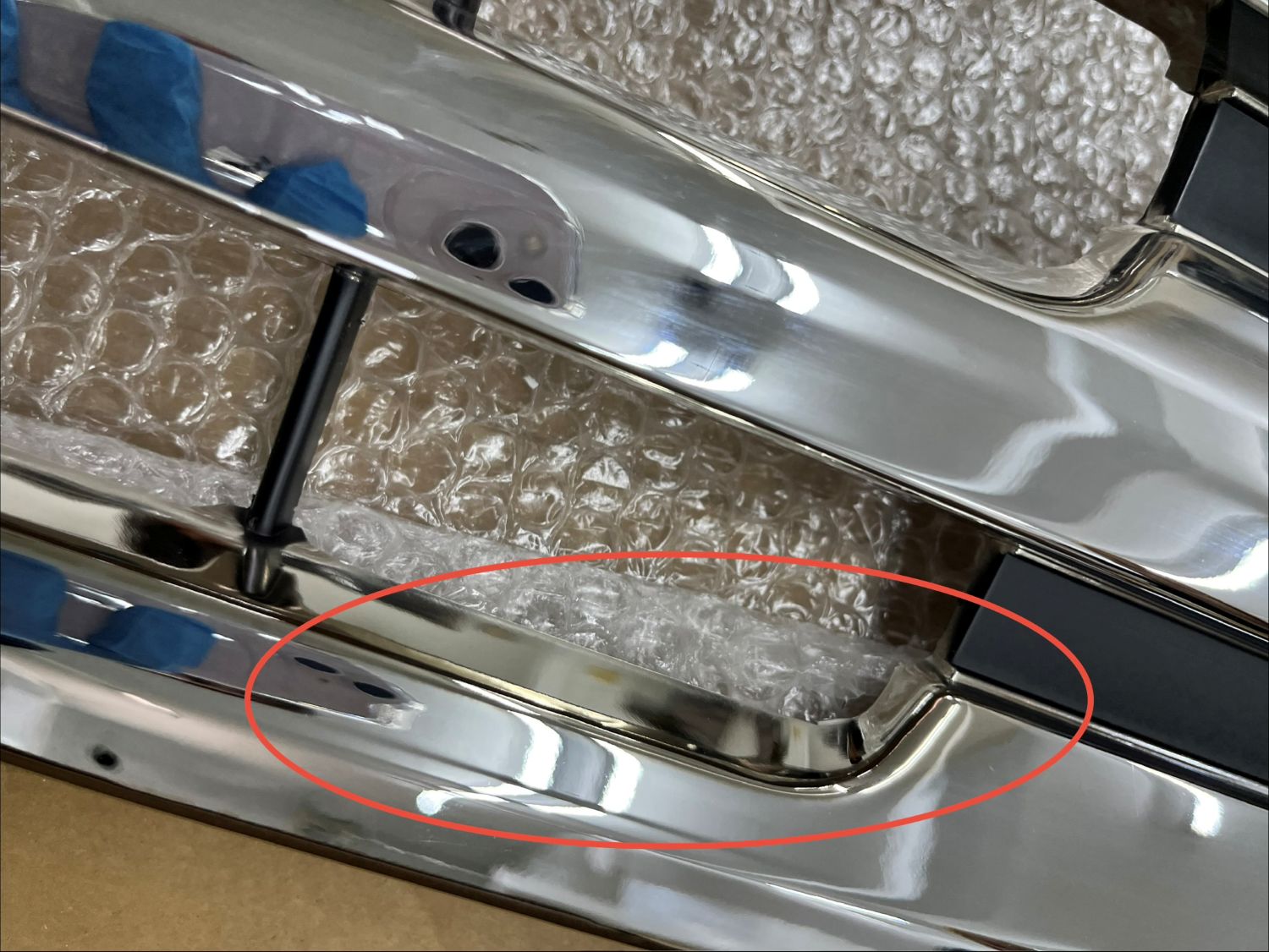 【訳あり品】 メッキ フロントグリル 三菱ふそう 角目キャンター ワイド用 M8941S