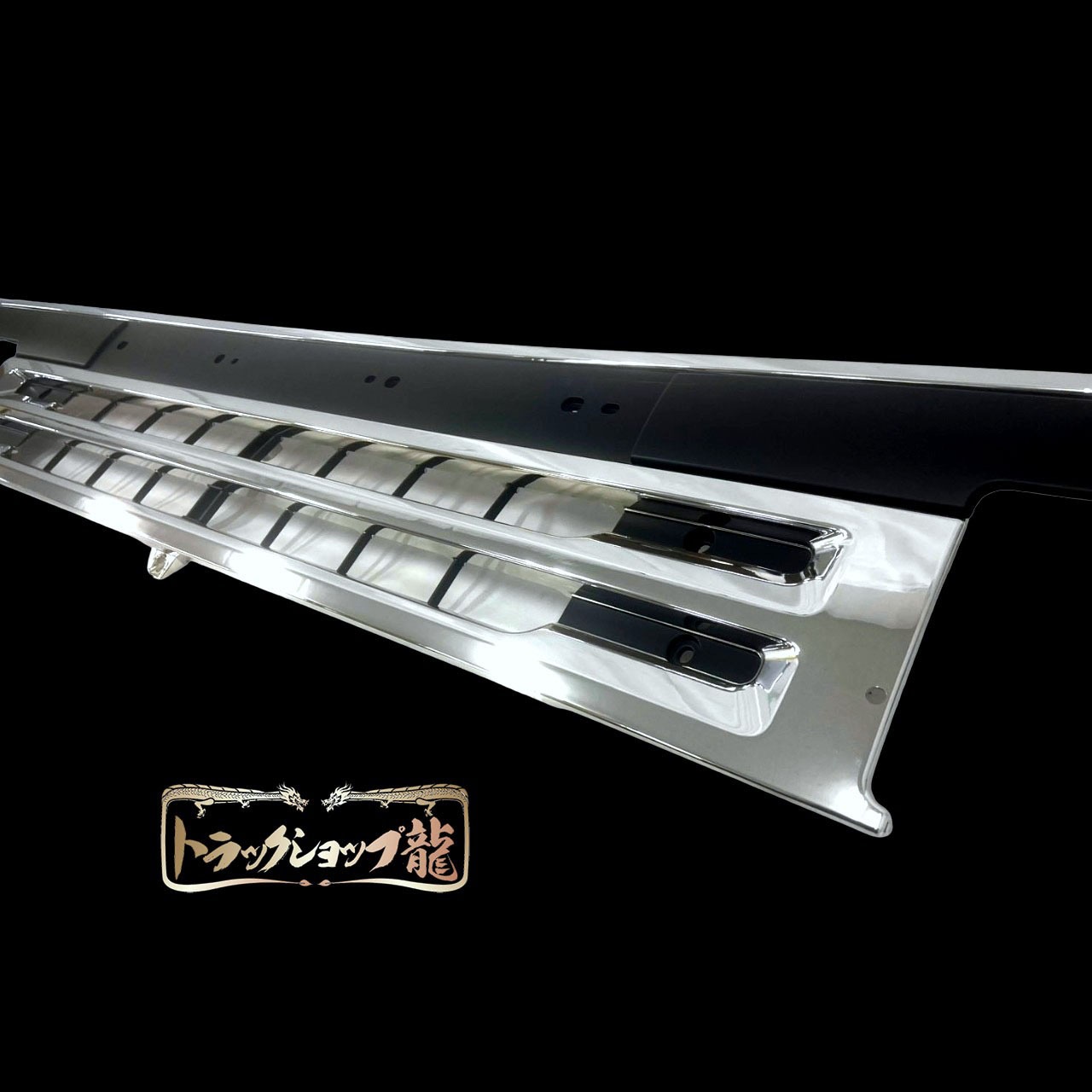 訳あり品】 メッキ フロントグリル 三菱ふそう 角目キャンター ワイド
