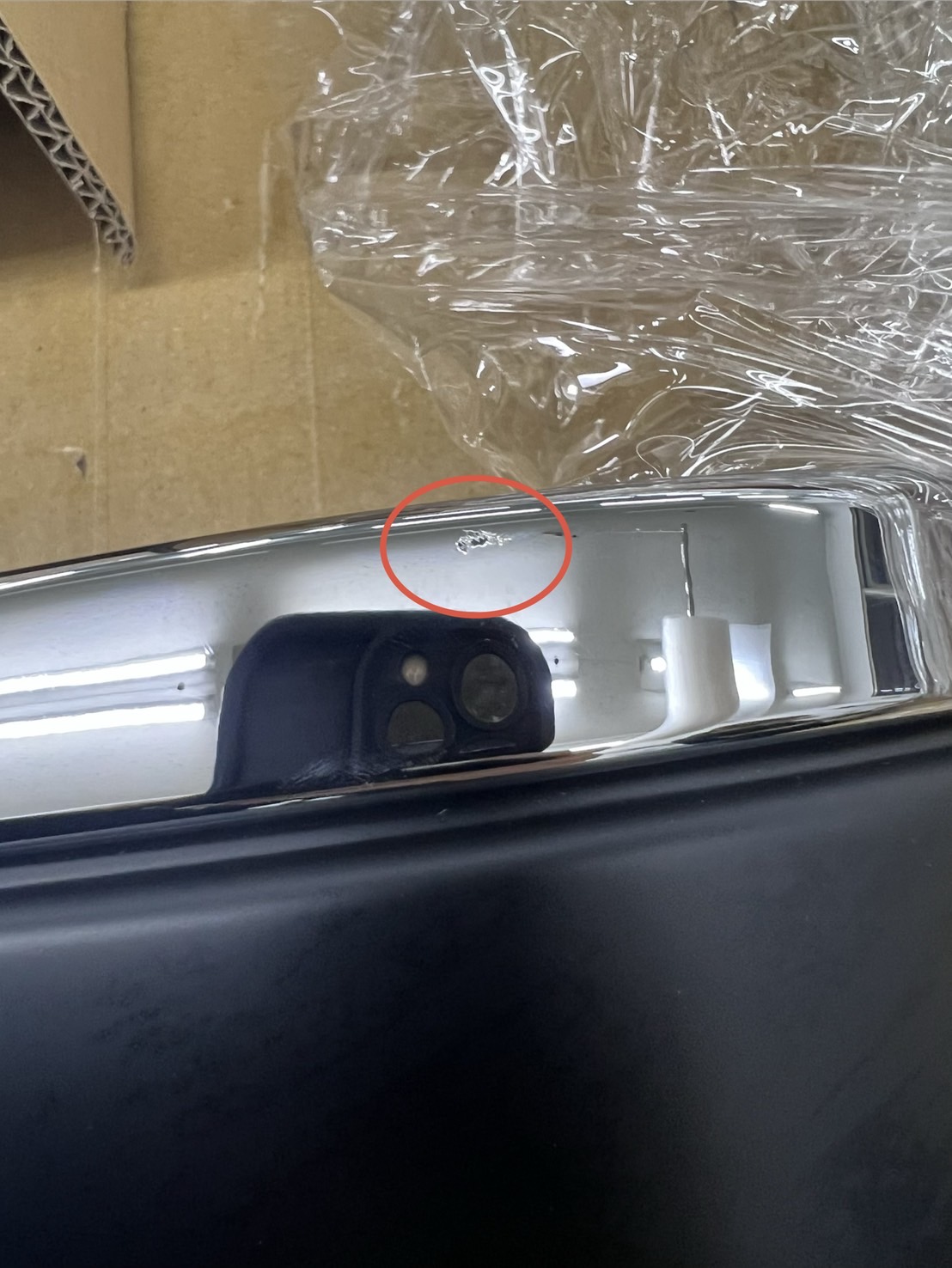 【訳あり品】 メッキ フロントグリル 三菱ふそう 角目キャンター ワイド用 M8941S