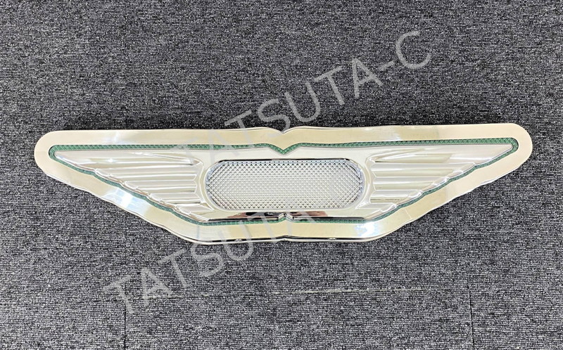 ステンレス 大型/超薄型 バスマーク アンドン 【鏡面】 厚み50mm