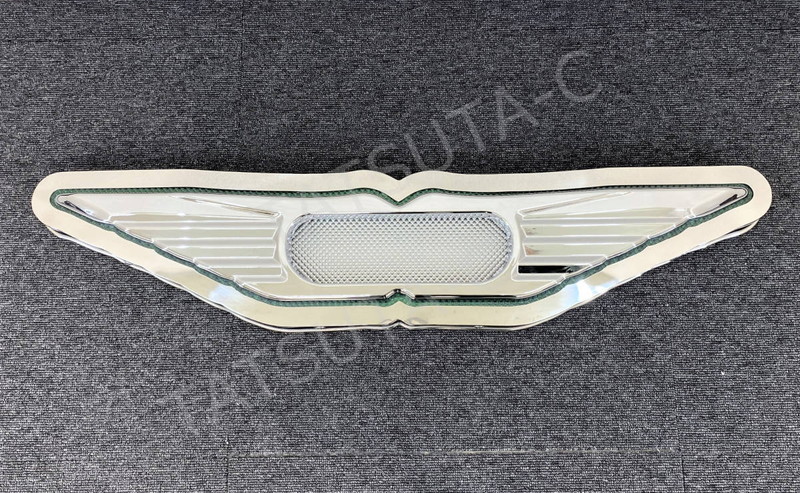 ステンレス 中型/超薄型 バスマーク アンドン 【鏡面】 厚み50mm 6mm丸