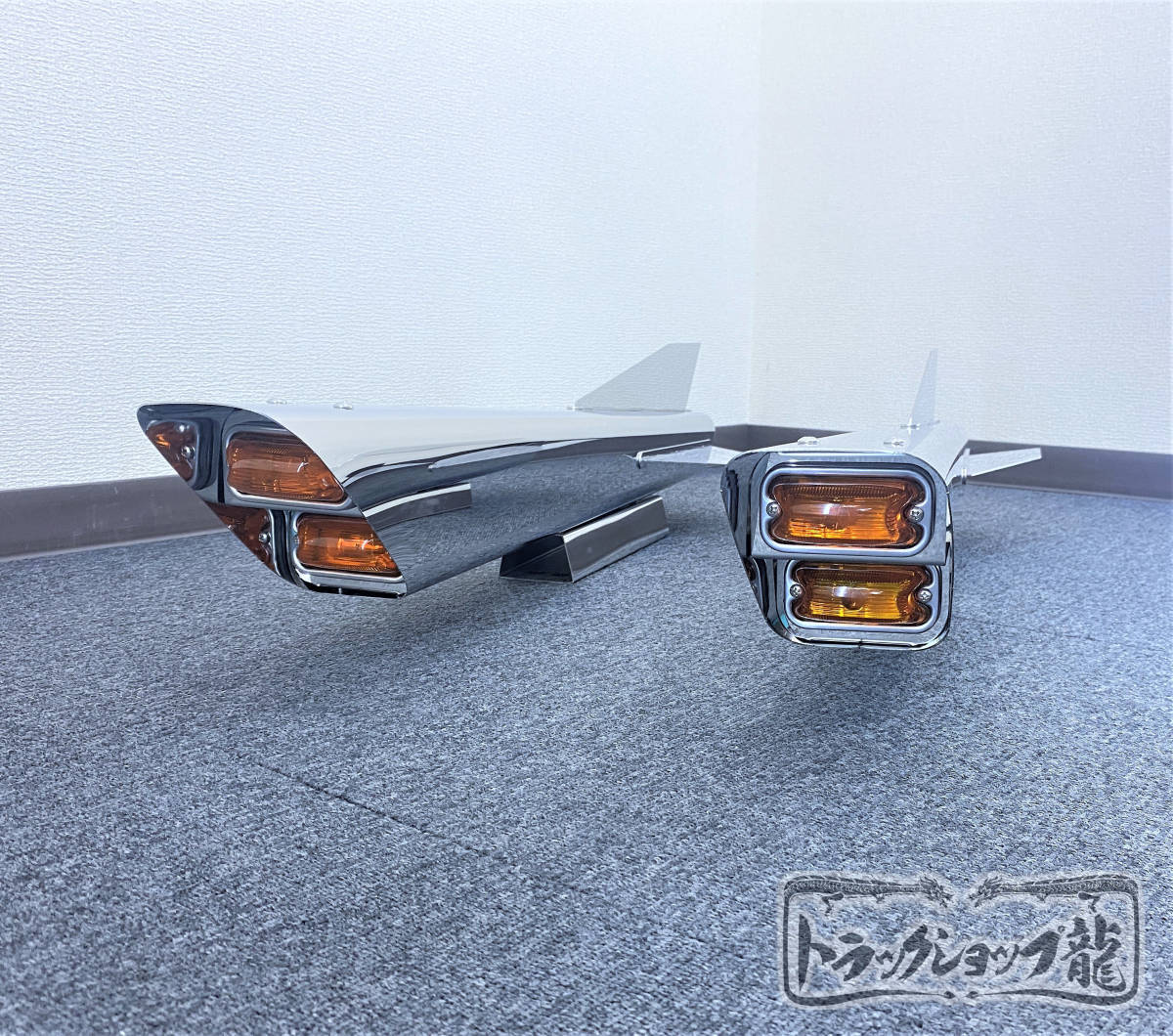 数量限定！オリジナル 角マーカー付き ロケット 大 全長860mm 2本