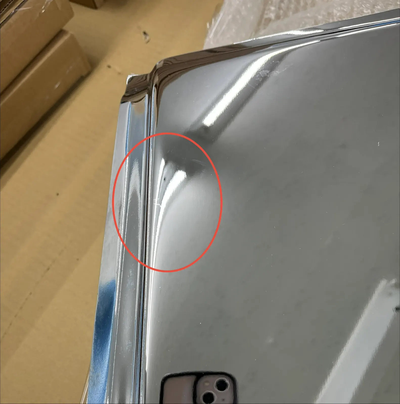 訳あり品】 メッキ 寝台パネル サイドパネル 寝台メッキ 左右セット