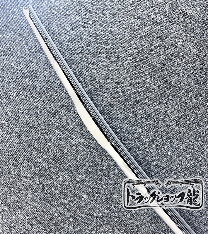 メッキ ワイパーアーム＆ワイパーブレード セット エアロタイプ 日野デュトロ/トヨタダイナ ワイド H0811S