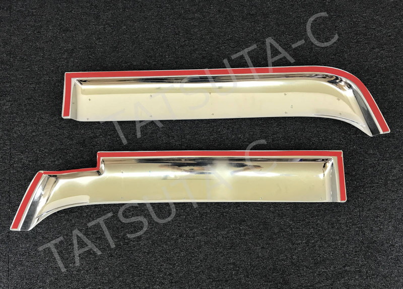 訳あり品】 メッキ ドアバイザー 左右セット 日産UD クオン