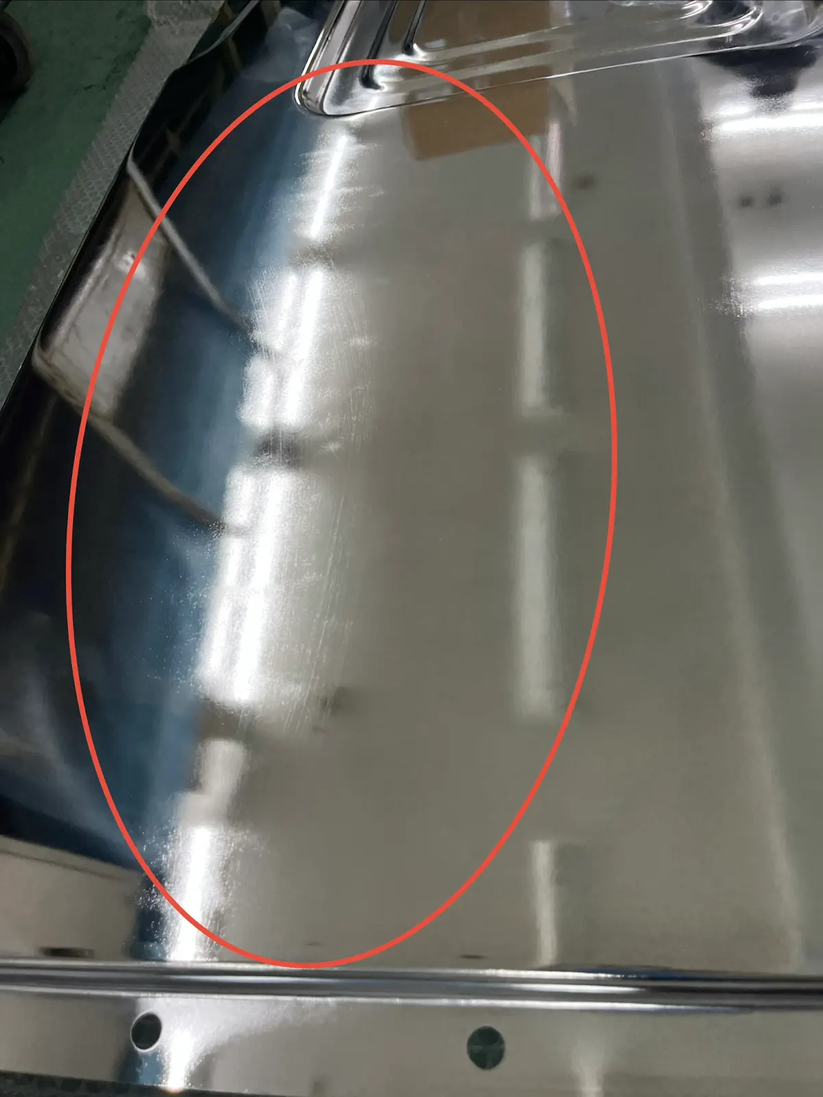 訳あり品】 メッキ 寝台パネル 板厚1.5mm サイドパネル 左右セット