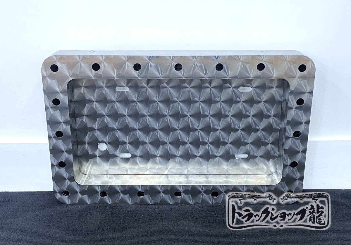 訳あり品】 オリジナル 大型 角R 鱗柄 パイロットナンバー枠