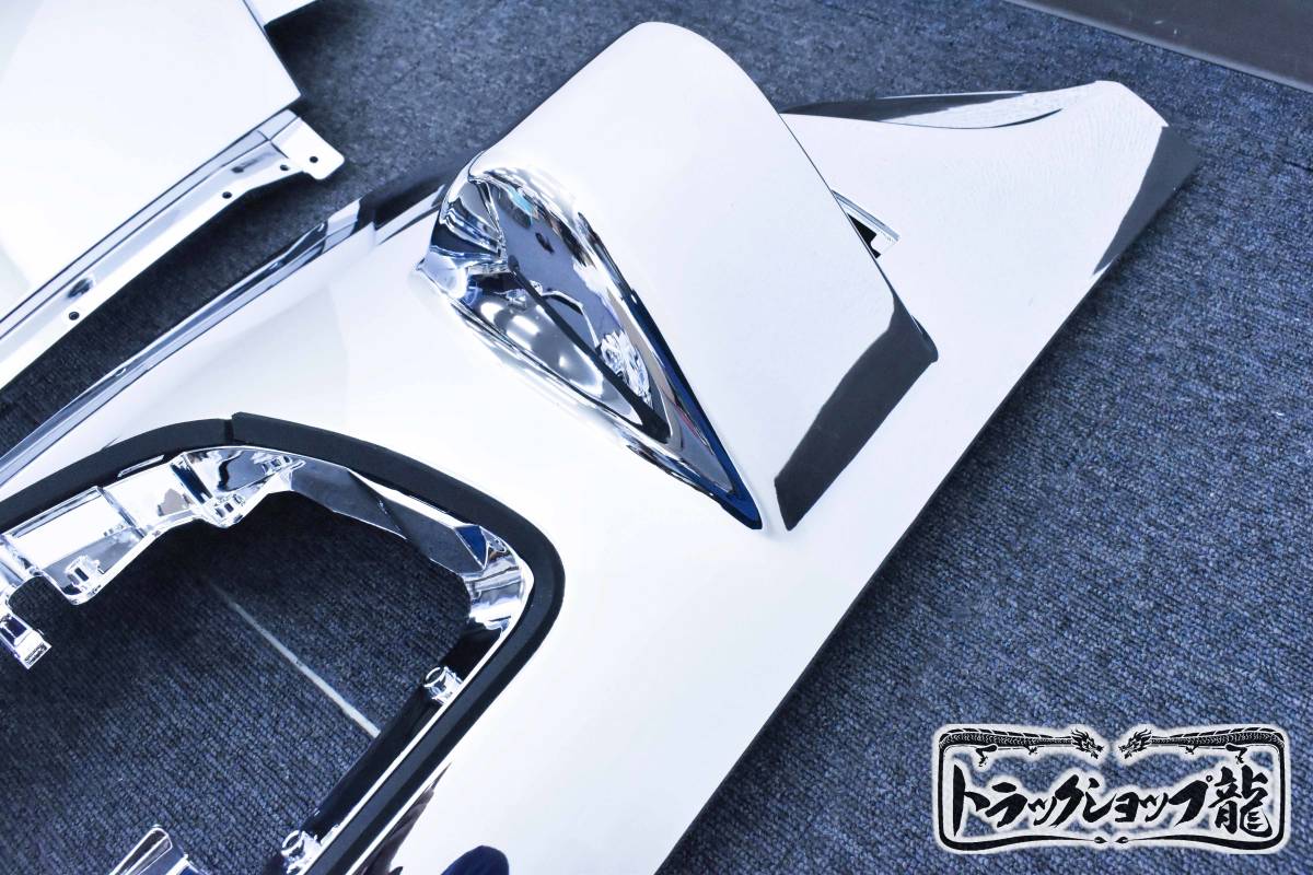 メッキ フロント コーナーパネル 左右セット いすゞ 最新型 23