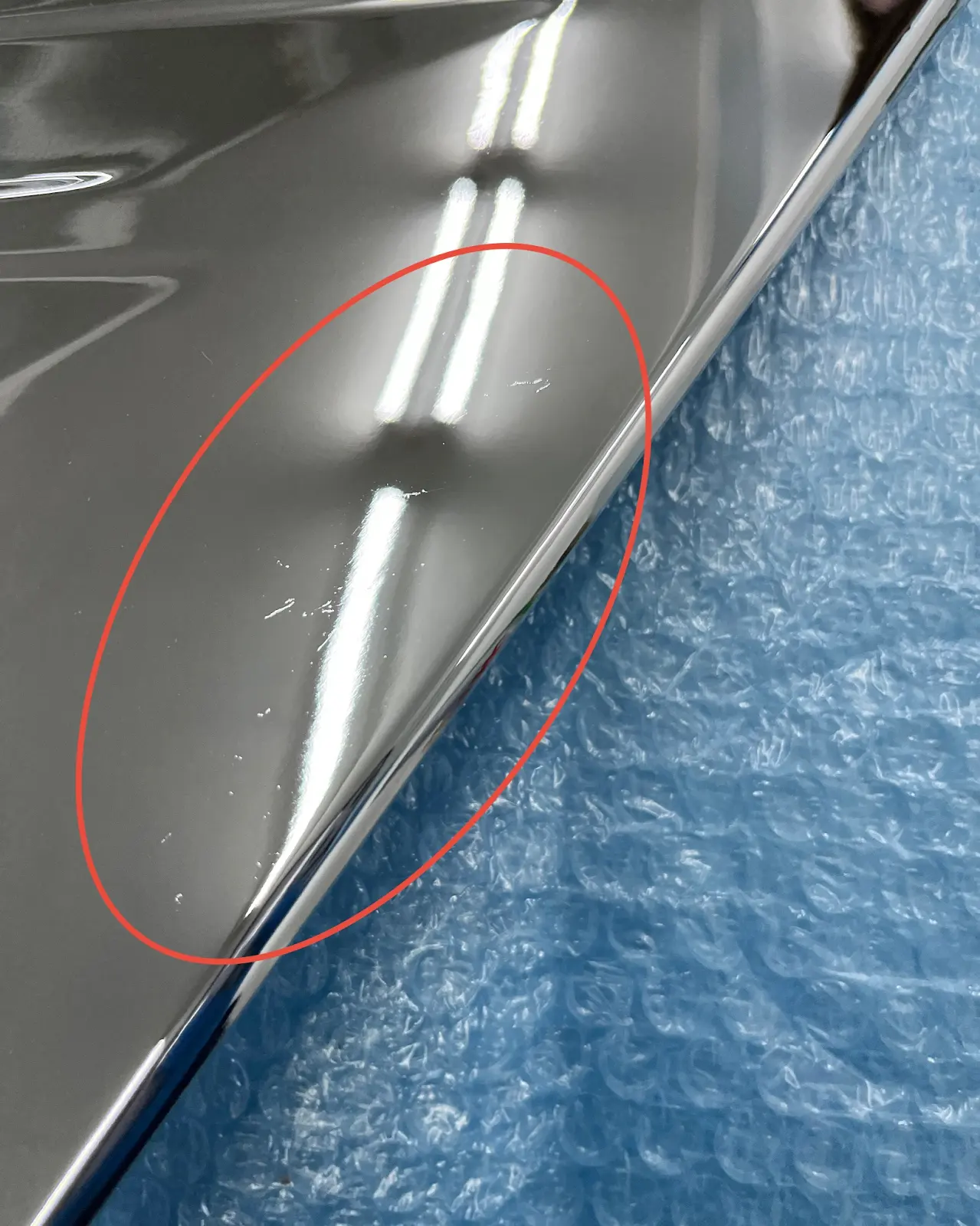 【訳あり品】 メッキ ドアハンドル プロテクター 左右セット いすゞ NEWエルフ/超低PMエルフ/07エルフ ローキャブ I8914S