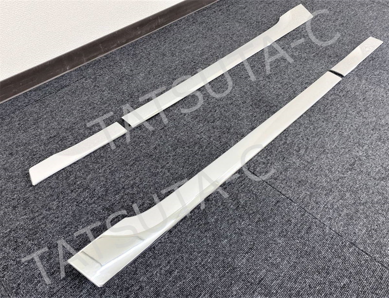 【訳あり品】 メッキ ドア アッパーモール 2分割 左右セット 三菱ふそう スーパーグレート～17スーパーグレート M8830S