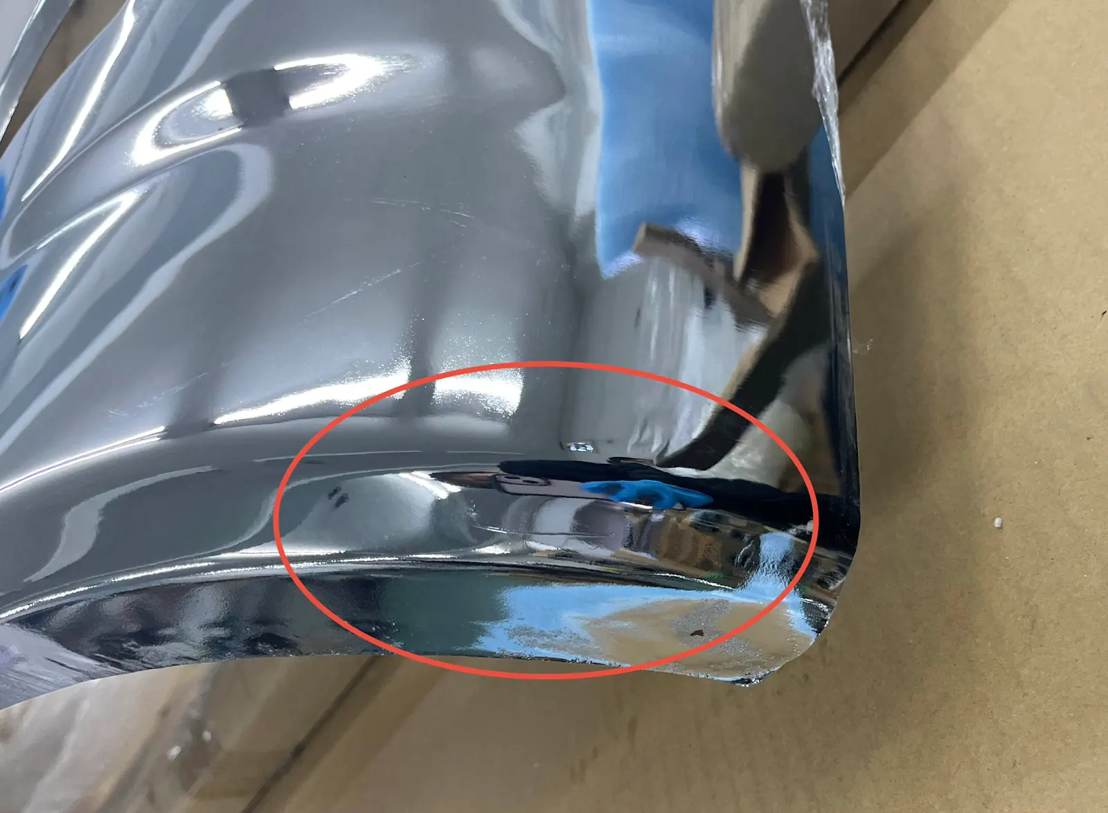 訳あり品】 メッキ フロントバンパー 2t ワイド 汎用 スーパーグレート