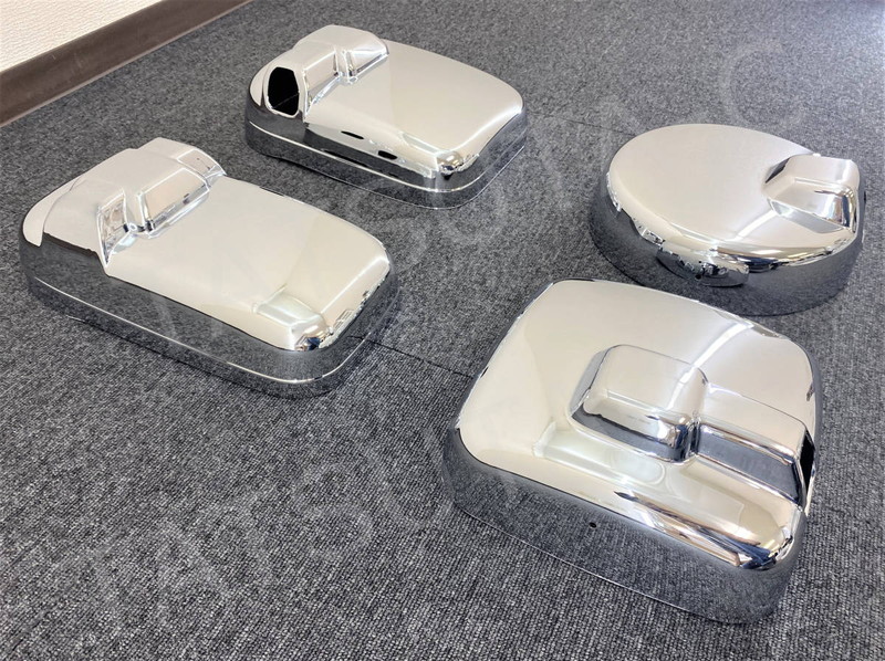 メッキ ミラーカバー 4点セット 日産UD 新型 パーフェクトクオン G0307T