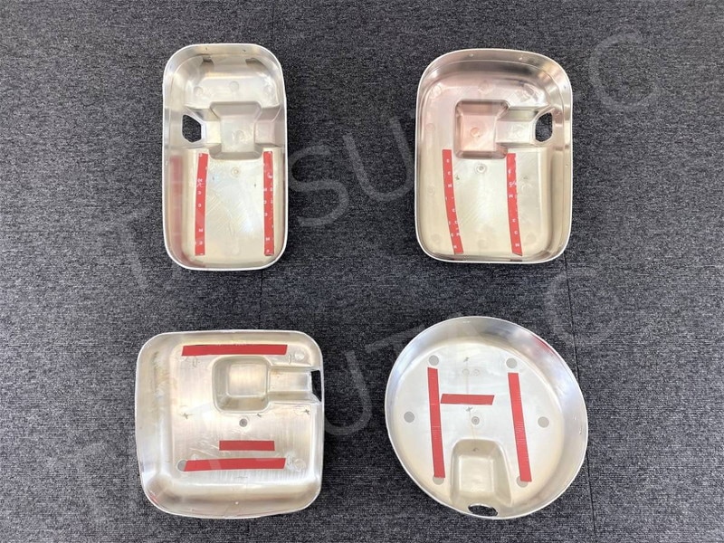 メッキ ミラーカバー 4点セット 日産UD 新型 パーフェクトクオン