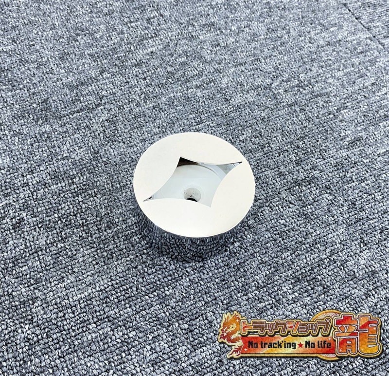 鏡面ステンレス 芳香剤カバー 10個セット 菱抜き エアースペンサー用 S0223D