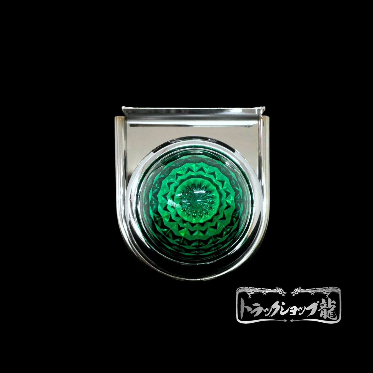 鏡面ステンレス バスマーカー取付ステー 1連 2個セット ピッタリタイプ 丸棒巻き バスマーカーステー サイドマーカー T0021S