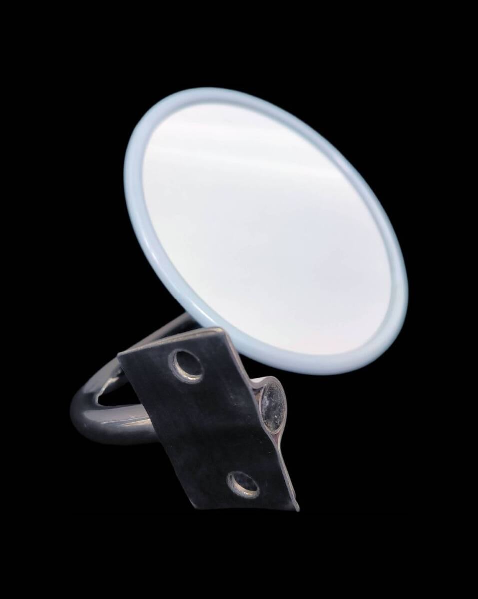 マルイ製】 スーパーグレート専用 メッキ 平面ミラー 200Φ 丸棒タイプ