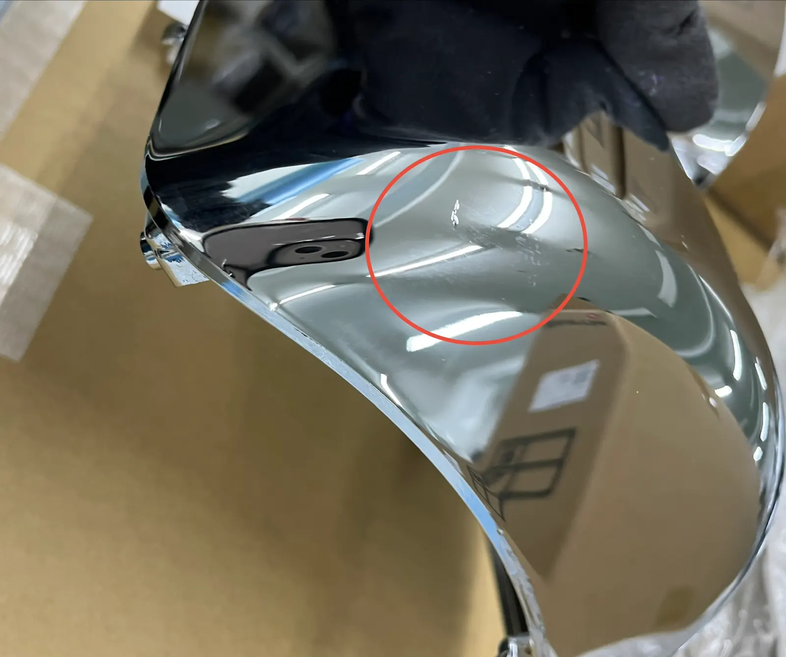 【訳あり品】 いすゞ 23エルフ 標準/ローキャブ エルフミオ メッキ コーナーパネル サイドパネル 左右セット I8074P