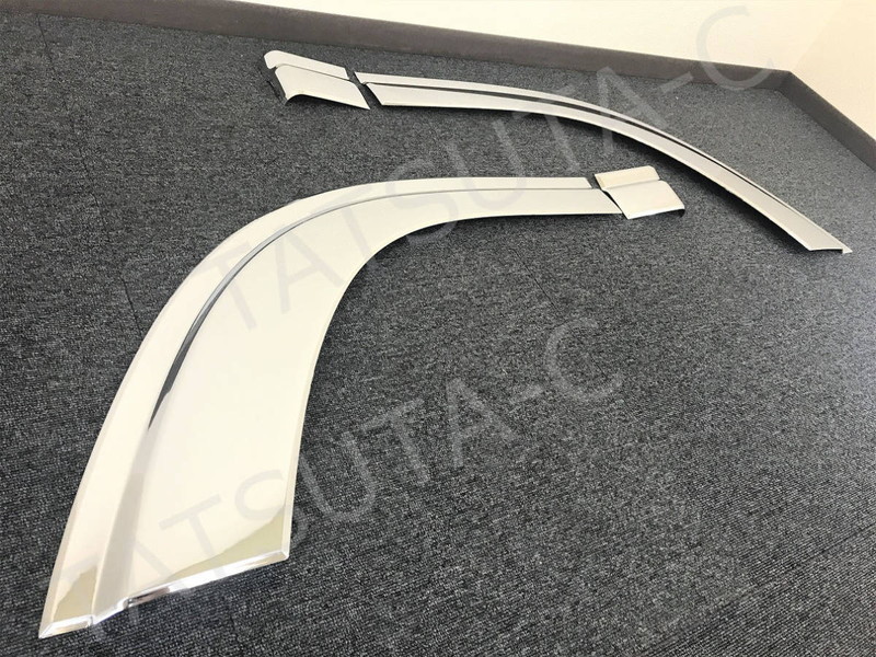 メッキ フェンダーパネル 左右セット いすゞ 07エルフ ハイキャブ/ワイドキャブ I0404P