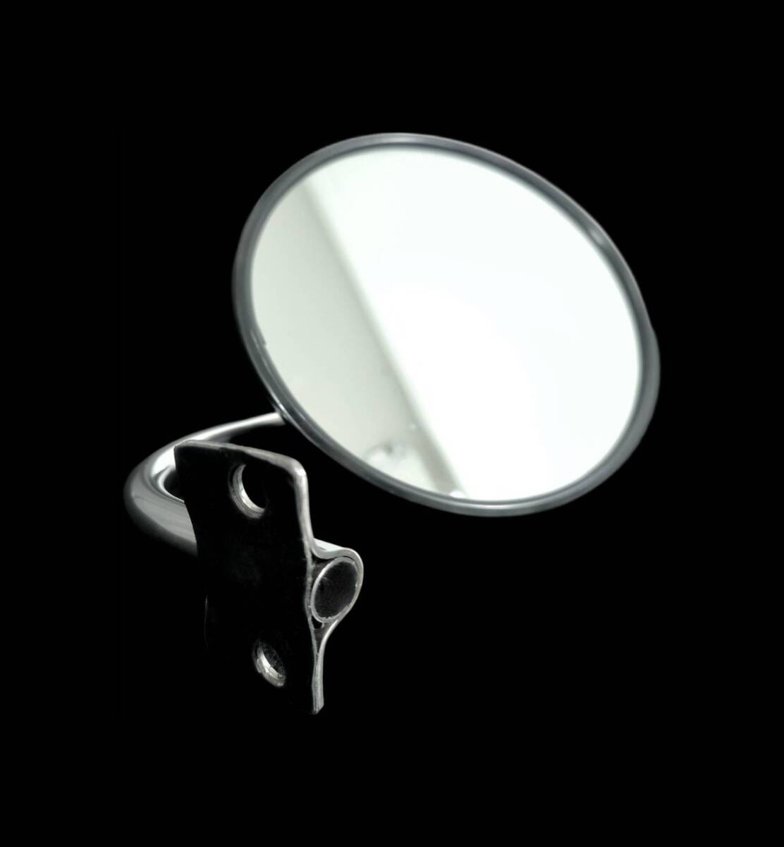 マルイ製】 スーパーグレート専用 鱗柄ステンレス 平面ミラー 200Φ 丸