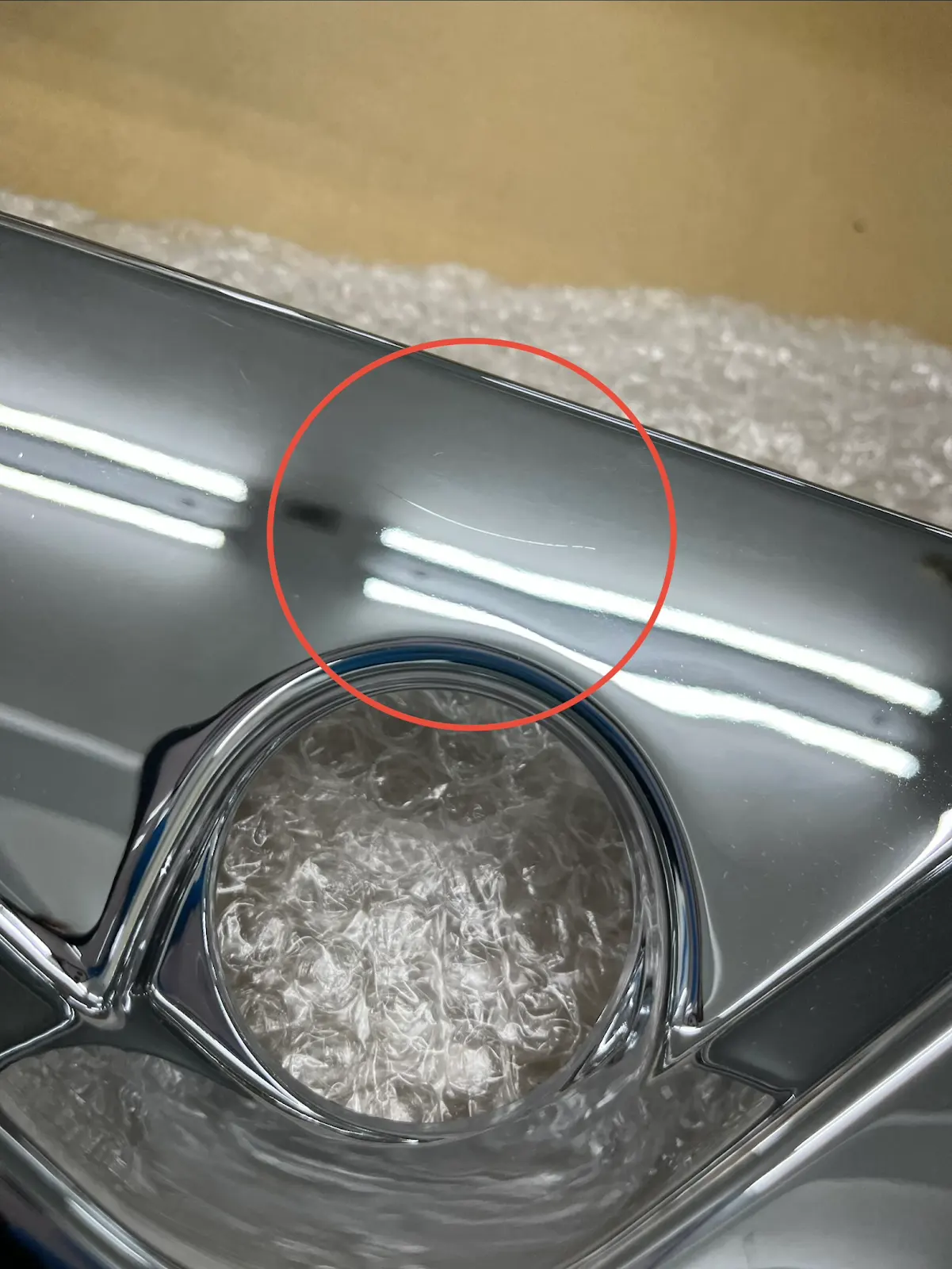 【訳あり品】 メッキ ワイパーパネル 被せ式 3分割 日野 17レンジャー ワイド用 H8038S