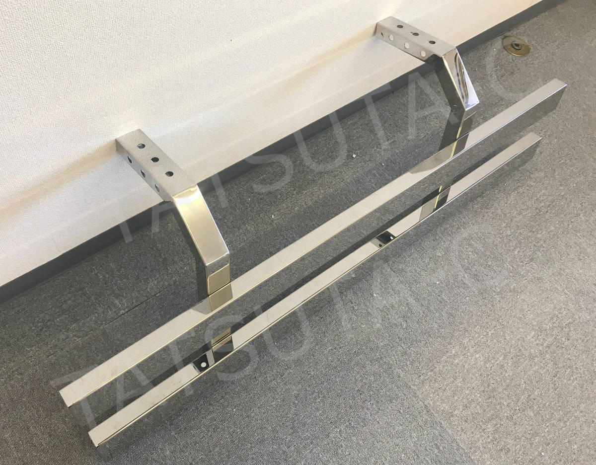 軽トラ用ステンレスサイドバンパー ハイゼット サイドバンパー ダイハツ 200系 ステンレスアート G1