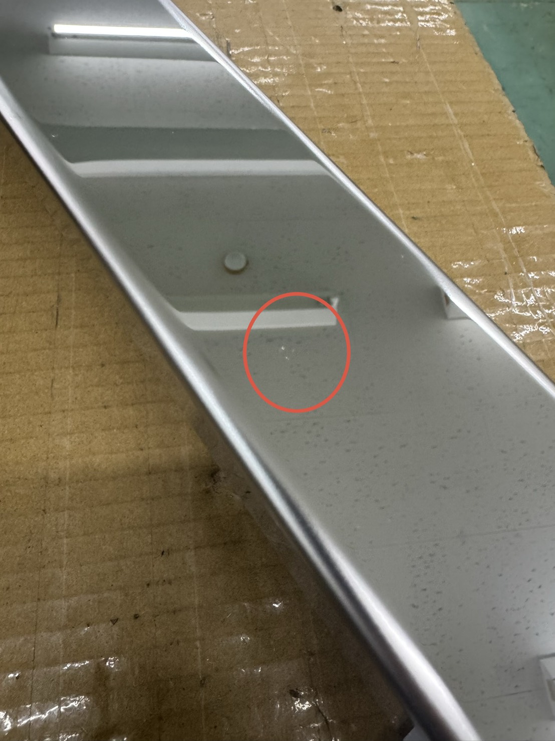訳あり品】 鏡面ステンレス アンドンカバー アルナ JB 中(650*200)用