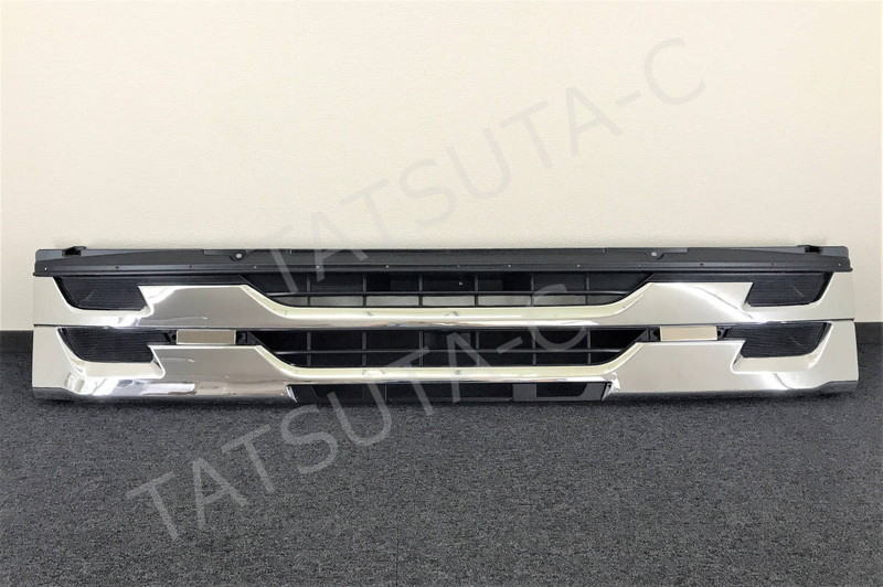 訳あり品 いすゞ '07フォワード 後期 ワイド車用 メッキ フロント