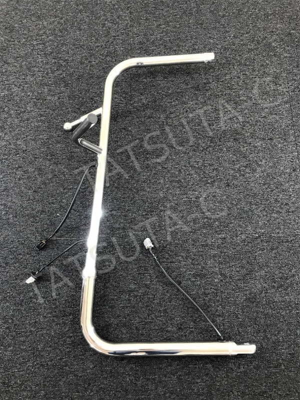 メッキ ミラーステー 熱線配線付き LH 助手席側 日野 NEWプロフィア/レンジャープロ H0723S