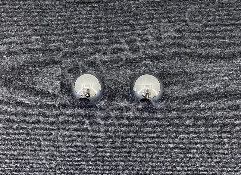 メッキ ミラーステー ホルダーカバー 大 Φ82 2個セット いすゞ 07エルフ 標準/ワイド I0919S