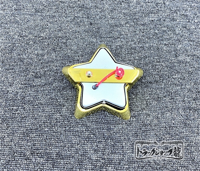 メッキ 星マーカーリング 10個セット 金メッキ 1点留め 星マーカー