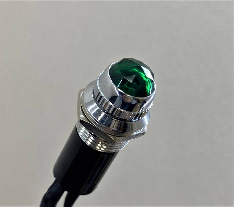 パイロットランプ 【グリーン/緑】 1個 16φ 24V LEDランプ ダイヤ