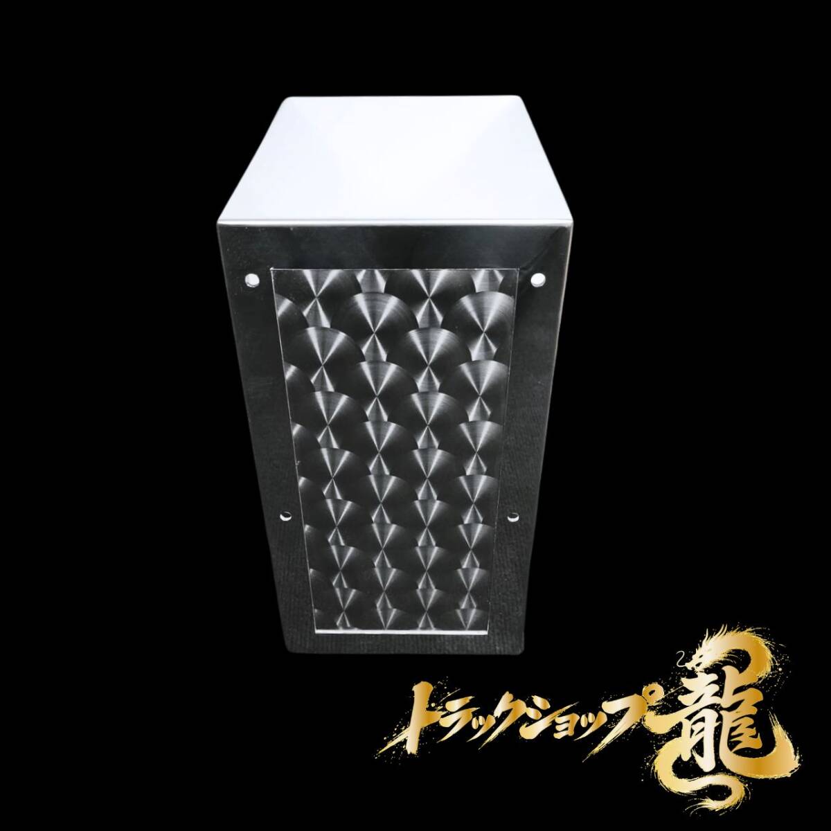 07エルフ07フォワード　ヒューズボックスカバー　ウロコ オリジナル ステンレス ヒューズボックス カバー 鱗柄 菱抜き いすゞ