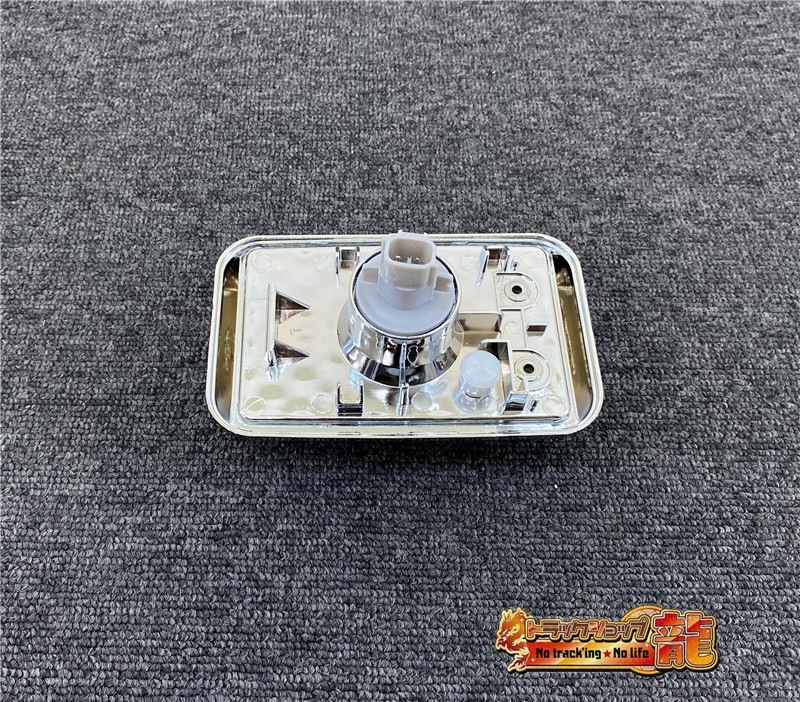 【在庫一掃】 ドアサイドマーカー ランプ 左右セット 【イエロー】 三菱ふそう NEW/17スーパーグレート用 M0879P
