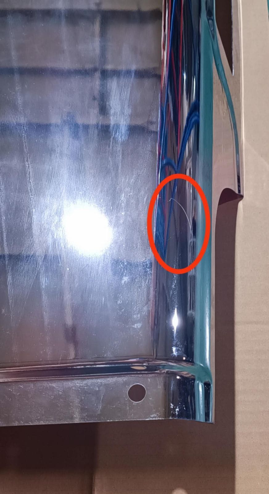 訳あり品】 メッキ 寝台パネル サイドパネル 左右セット 日野 17