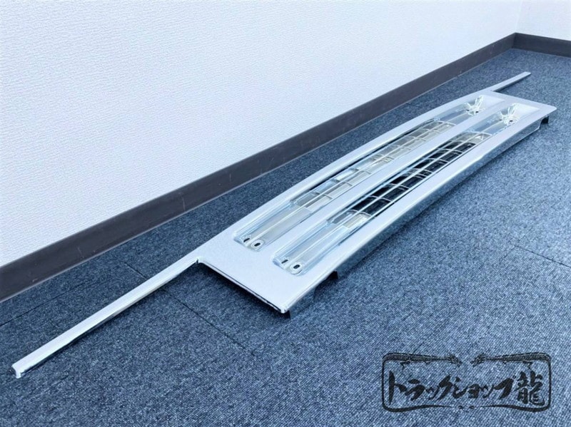 メッキ フロントグリル 三菱ふそう 角目 ファイター 初代 後期 標準