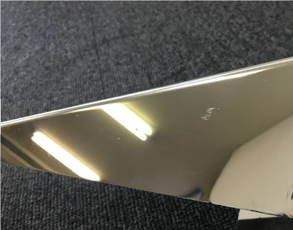 訳有品 鏡面ステンレス ベンツ型 22.5インチ 高さ150mm ホイール