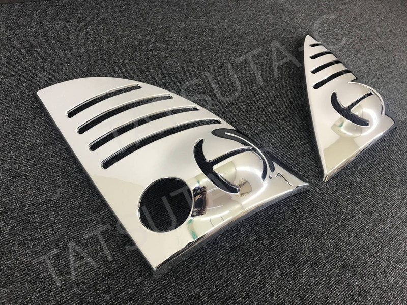 デコトラ　ウィンカーカバー　日野トラック ジェットイノウエ ウインカーメッキカバー 左右セット 日野 デュトロ