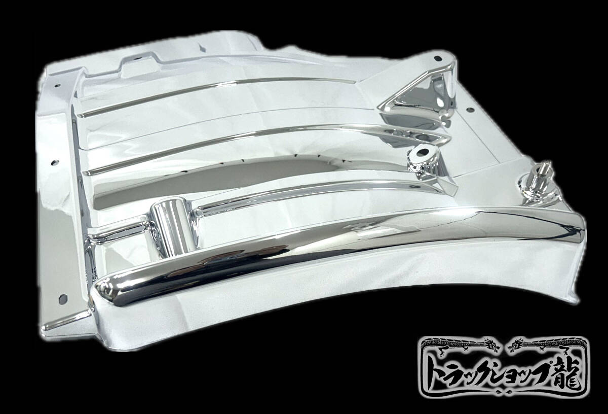 メッキ マッドガード フェンダー 交換式 左右セット 日野 19デュトロ H0819T