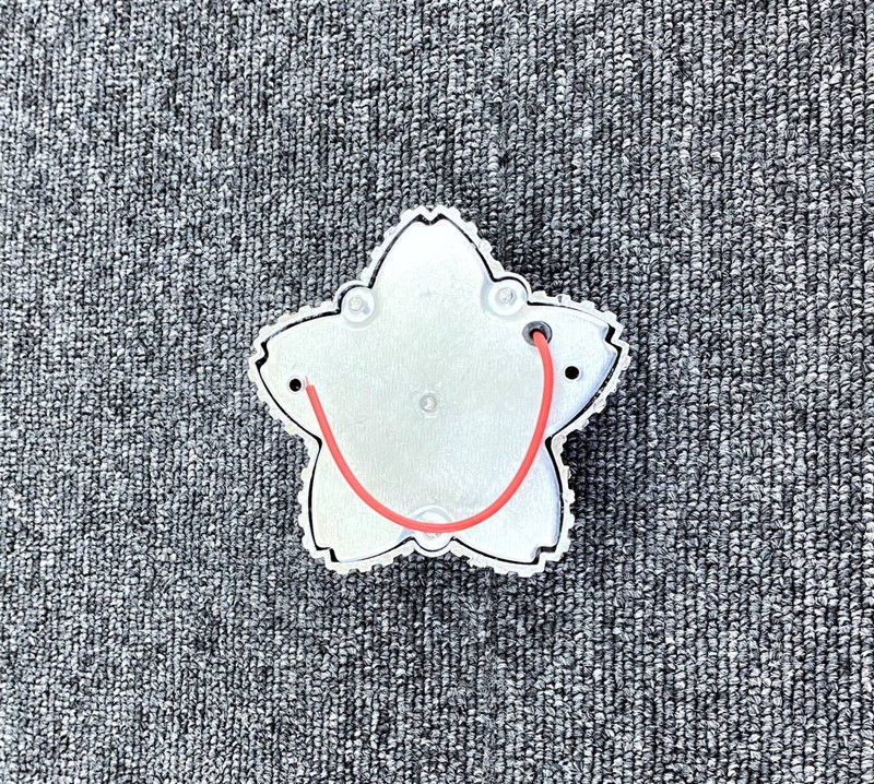 サクラマーカーランプ 【ピンク】 2個セット 銀色 メッキ 桜マーカー